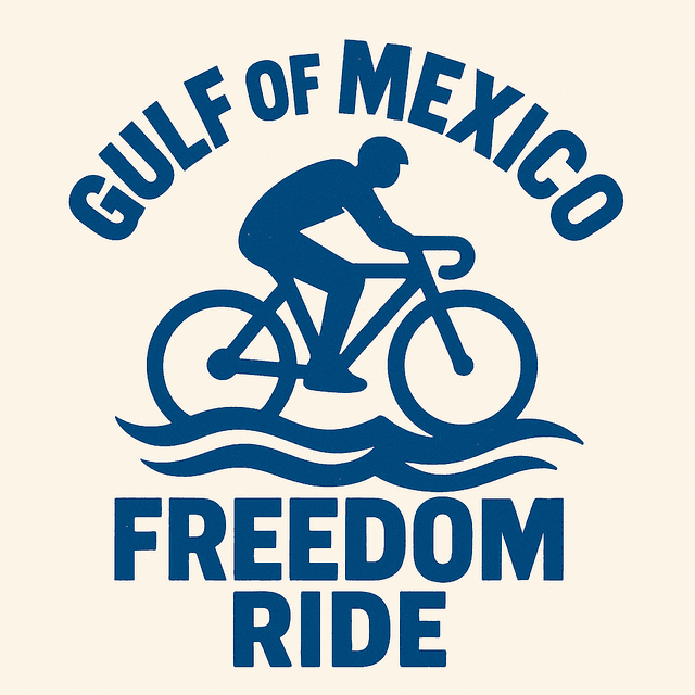 Gulf of Mexico Freedom Ride Logo